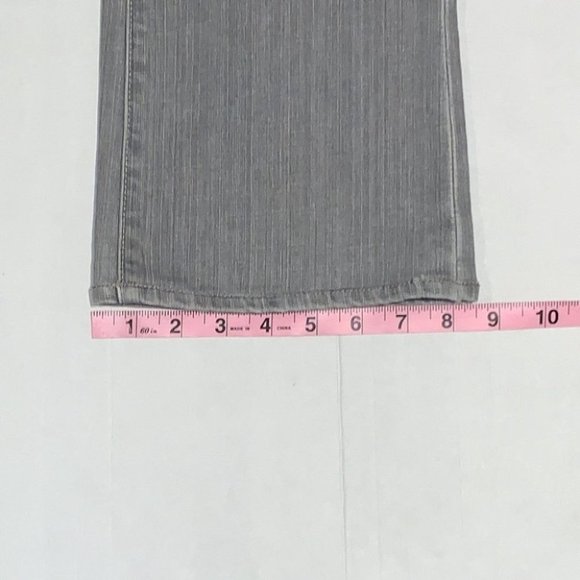 7 For All Mankind Women's Boot Cut Jeans - Light Gray - Picture 10 of 12
